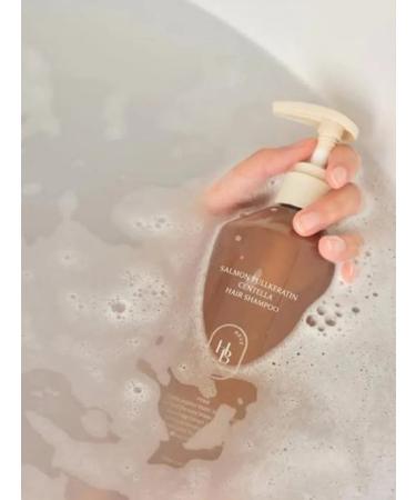 HEVEBLUE Salmon Pullkeratin Centella Hair Shampoo Shampoo - Buy Online on GoSupps.com