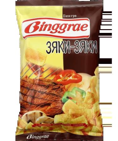 BINGRE Crispy chips chips-lies 50g 5pcs