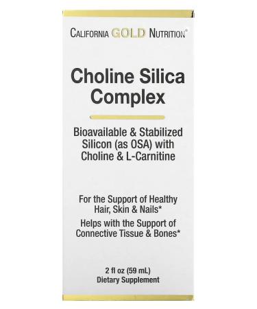 California Gold Nutrition Holin and Silicon Complex 59 ml