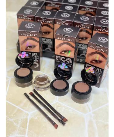 Lipstick for eyebrows set 3 pcs