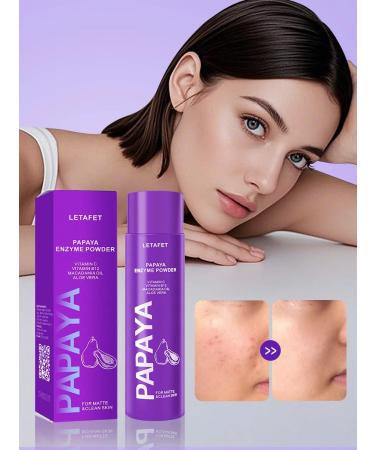 LETAFET Enzyme powder for face and body with vitamin C 75 grams - Buy Online on GoSupps.com