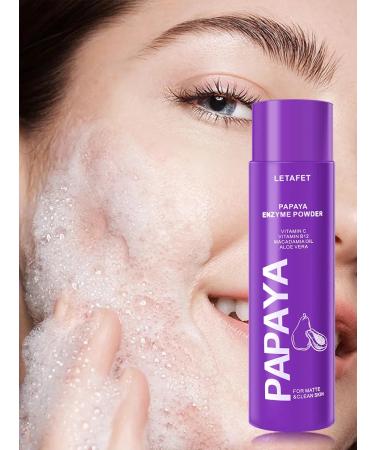 LETAFET Enzyme powder for face and body with vitamin C 75 grams - Buy Online on GoSupps.com