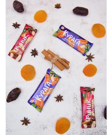 Kremlin Gift set of bars dates with peanuts 6 pcs - Buy Online on GoSupps.com