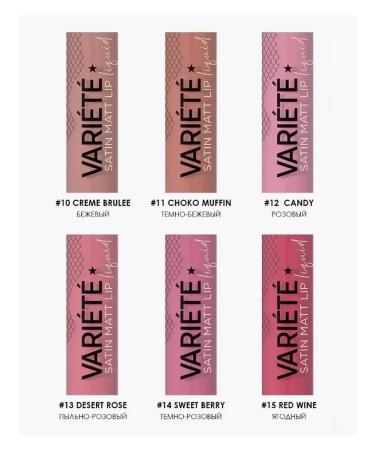 EVELINE Liquid lipstick Variete Perfect Matte TOP 13 - Buy Online on GoSupps.com