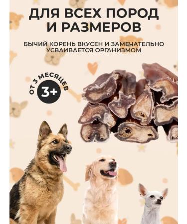 Hrumka Bull root of the treats for dogs 200 grams - Buy Online on GoSupps.com