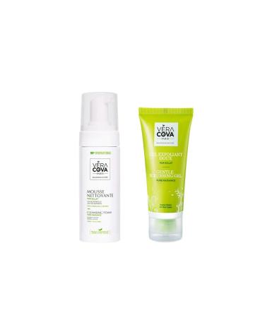 VERACOVA Face set cleansing with minerals (foam 150ml+gel 80ml)