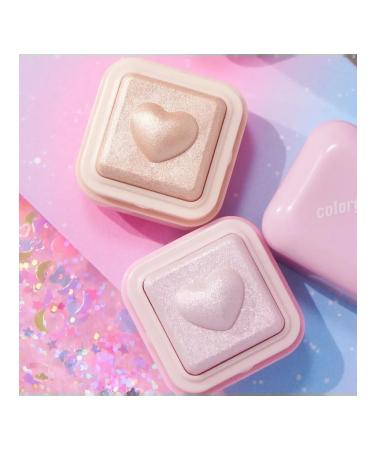 Colorgram Compact highlighter for the face 02 Pink Heart 2.2 grams - Buy Online on GoSupps.com