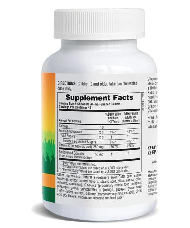 Natures Plus Naturesplus Animal Parade Vitamin C Vitamin C - Buy Online on GoSupps.com