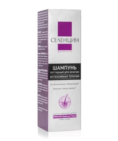 Selentsin peptide active shampoo for men 200ml - Buy Online on GoSupps.com