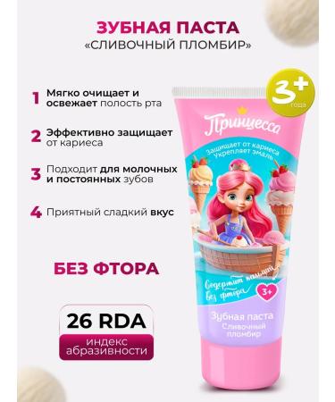 Princess Set of shampoo shower gel and intimate hygiene toothpaste - Buy Online on GoSupps.com