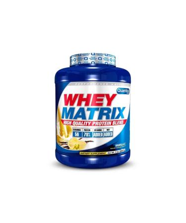 Quamtrax Nutrition Whey Matrix serum cartoi protein 2300G vanilla
