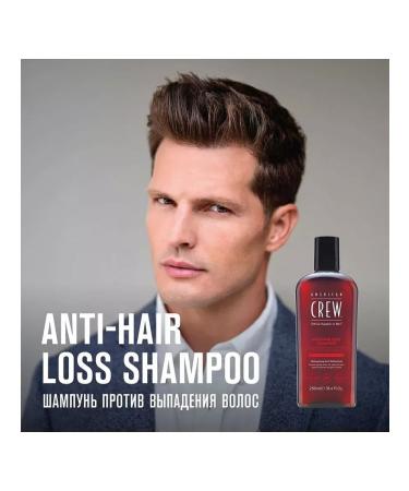 American Crew Anti-hair Loss Shampoo shampoo against hair loss 1000ml - Buy Online on GoSupps.com