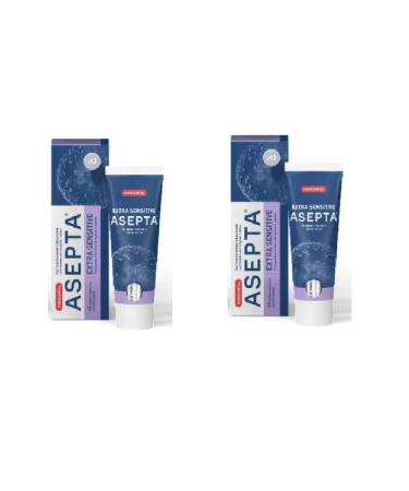 ASEPTA Toothpaste Extra Sensitive 75ml 2 pcs