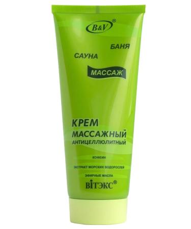 Vitex Massage body cream Anti -cellulite bath. Sauna. Masage