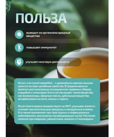Phytomore Herbal collection of Issop 100 g - Buy Online on GoSupps.com