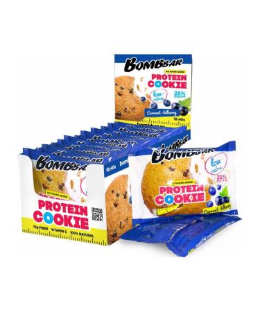 Bombbar cookies Protein low-calorie currant-black - Buy Online on GoSupps.com