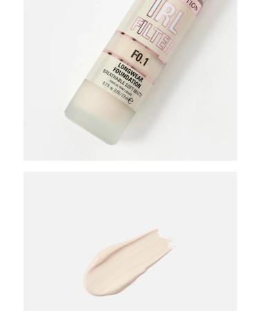MakeUp Revolution Tonal base IRL Filter Longwear F0.1 - Buy Online on GoSupps.com