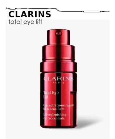 Clarins Total Eye Lift for Eye Eye with Lifting effect 15 ml