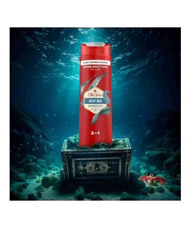 Old Spice Deep Sea Male shower gel 400 ml - Buy Online on GoSupps.com