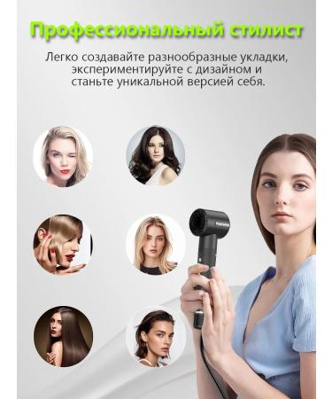 hair hair dryer Women's with nozzles Powerful styler - Buy Online on GoSupps.com
