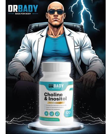 Choline & Inositol choline and inositol 120 capsules 830 mg - Buy Online on GoSupps.com