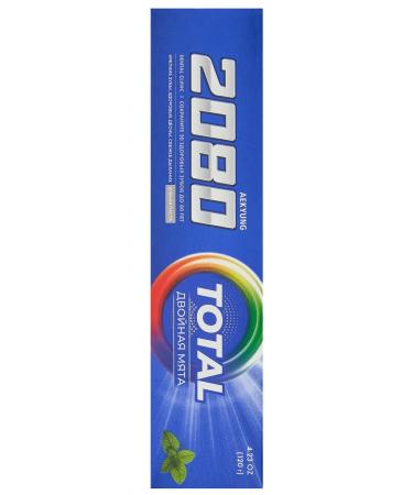 Dental Clinic 2080 Toothpaste natural mint 120g*2pcs - Buy Online on GoSupps.com