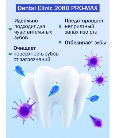 Dental Clinic 2080 Toothpaste soft protection 125g*2pcs - Buy Online on GoSupps.com