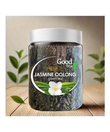 Good tea Jasmine oolun leaf tea Green Chinese 340 gr - Buy Online on GoSupps.com