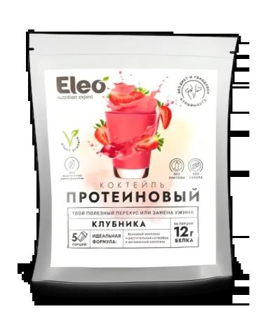 Eleo Protein cocktail with strawberries 150g - Buy Online on GoSupps.com