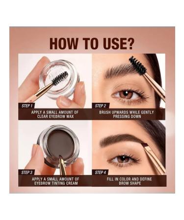 OTWOO Wax gel fixer for eyebrows 2B1 - Buy Online on GoSupps.com