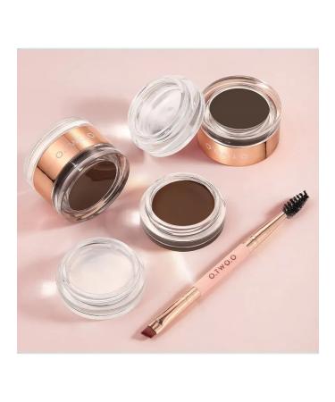 OTWOO Gel-Vosk 2B1 for eyebrows dark brown - Buy Online on GoSupps.com
