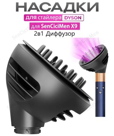 Sensicimen 2B1 New Diffuser on the Fenger Stitor Dyson Accessories