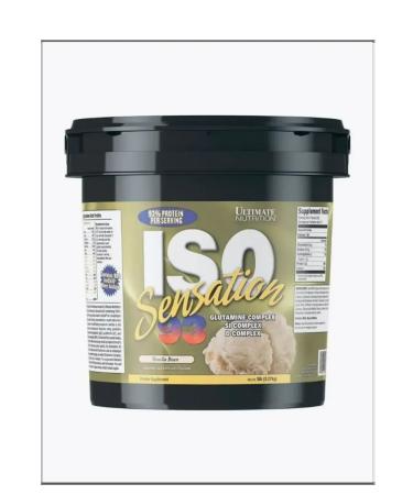Ultimate Nutrition Protein ISO Sensation 2270 gr vanil