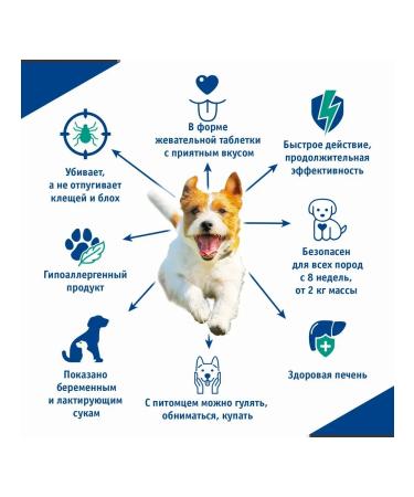 Tixfli Flea and ticks for dogs 40-56 kg 1 tab - Buy Online on GoSupps.com