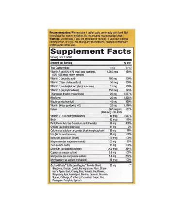 Nature's Way Alive ultramultivitamins for women 60 tab - Buy Online on GoSupps.com