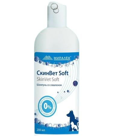 Squal shampoo Miralek Skinvet Soft 200 ml