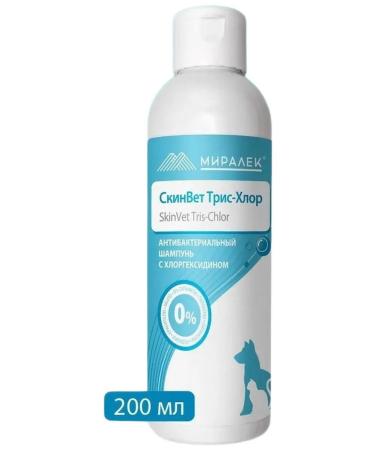 Antibacterial shampoo with chlorhexidine skin 200 ml