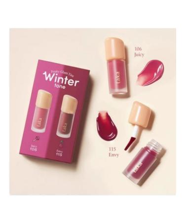 Laka set of lip lip winter