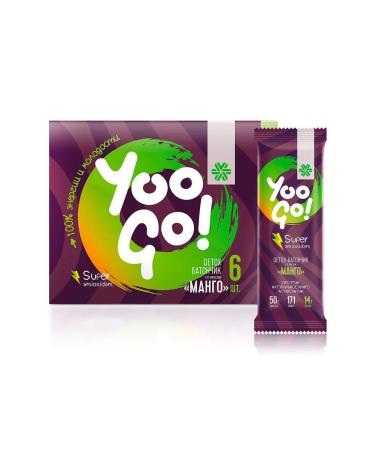 DETOX-Baton with the taste of "mango" 6pcs