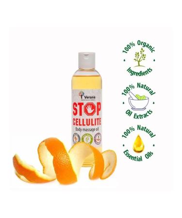 Verana Stop cellulite massage oil for the body natural 1l - Buy Online on GoSupps.com