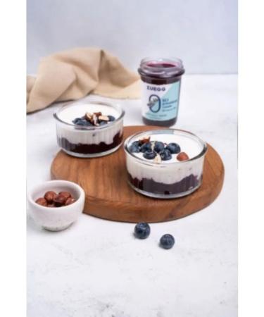 Zuegg Blueberry Jam Confitules without sugar 220g - Buy Online on GoSupps.com