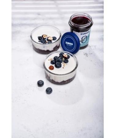 Zuegg Blueberry Jam Confitules without sugar 220g - Buy Online on GoSupps.com