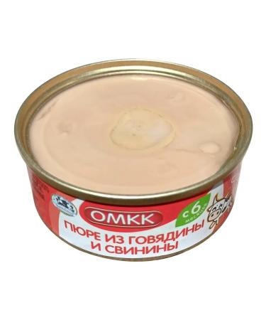 Children's Shop Children's mashed potatoes of beef and pork 100 g - 30 pcs