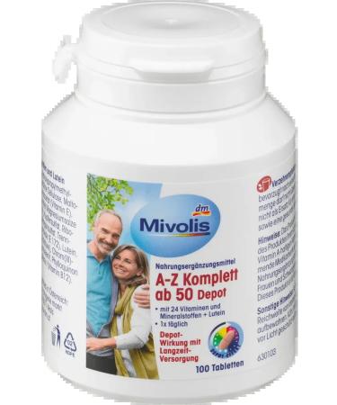 Mivolis Vitamin complex from 50 years old A-Z Komplet Depot - Buy Online on GoSupps.com