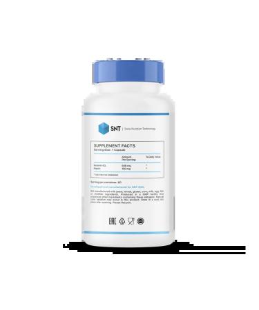 SNT Betaine HCl Betain Hydrochloride 60 Capsules - Buy Online on GoSupps.com