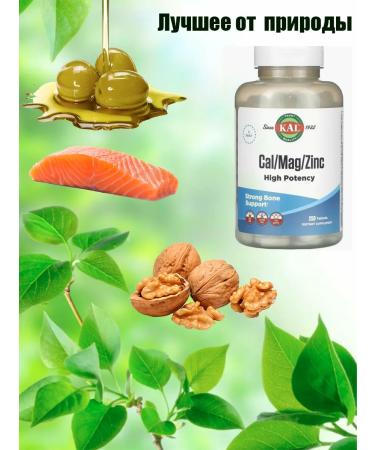KAL CAL MAG zinc 100% 250CT - Buy Online on GoSupps.com
