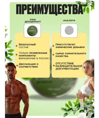 WHITE SABLE eco Natural soda deodorant mint wood citrus - Buy Online on GoSupps.com