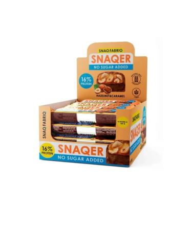 Snaq Fabriq Protein Batonchik Hooduk and Caramel 50 g 30 pcs - Buy Online on GoSupps.com