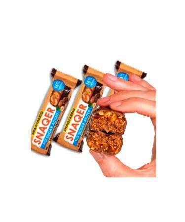Snaq Fabriq Protein Batonchik Hooduk and Caramel 50 g 30 pcs - Buy Online on GoSupps.com