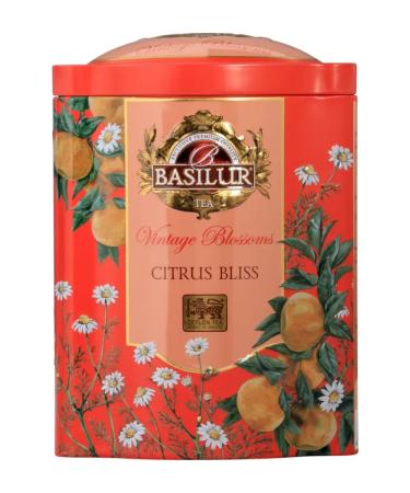 Basilur Tea black citrus pleasure 100 grams of the bank